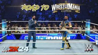 WWE 2K24 Gameplay: MY RISE || Road to WrestleMania ||EPISODE 8. 