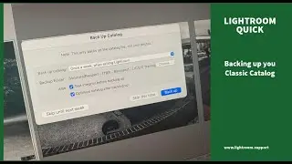 Lightroom Classic   Backing up your catalog and images