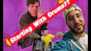 Making a Beat Starting With Drums - Collab with Cracka Lack