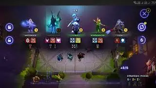 DOTA Underlords Full House Picks Hunter-Heartless-Fallen-Brute Knockout #bestbuild #mobilegameplay