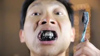Black Teeth will make them White Carbon Coco Teeth Whitening