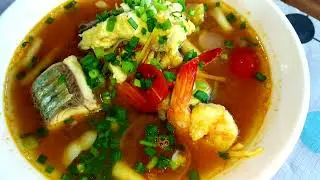 Tom Yam soup recipe at home/Thai cuisine/Tom Yam