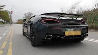 McLaren 570S with ARMYTRIX Decatted Exhaust!