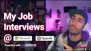 My job interviews @Microsoft & @OpenAI | JobiBot-AI prepare for your dream job, now with speech!