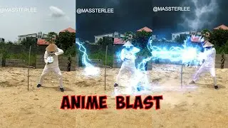 How to make Anime Energy Blast In After Effects 2023