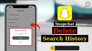 How To Delete & Clear Snapchat Search History | Remove Search History From Snapchat