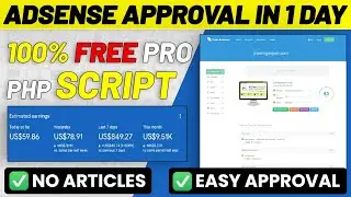 No More Rejections: How to Get Google AdSense Approval Instantly Using PHP Script! 🔥