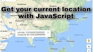 Find your location with javascript  ||  Geolocation api