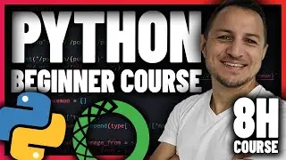 Python Beginner Course - Learn to code Python! Full 8 Hour Course