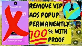REMOVE PHOENIX OS DARK MATTER VIP ADS POP UP PERMANENTLY | 100% WITH PROOF | PHOENIX OS DARK MATTER!