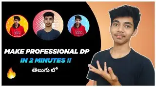 How To Make Professional Dp For Instagram 🔥 | Craftykiran