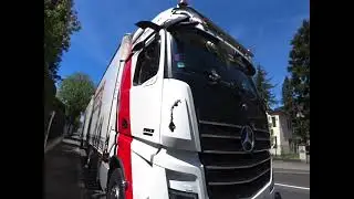 На грузовике в консульство, Швейцария,Норвегия