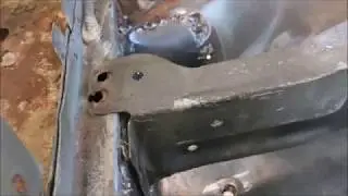 XJ Jeep cherokee floor frame repair 3