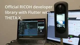 RICOH THETA X SDK Library with Flutter