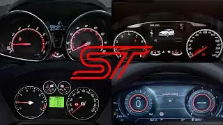 Ford Fiesta ST - ACCELERATION Battle - (st150 vs st182 vs st200 vs st200)