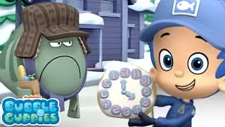 Holiday Lunchtime with Gil and Oona! ⛄️ | Bubble Guppies