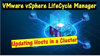 VMware Life Cycle Manger.  How to update hosts in a Cluster.