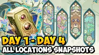 SNAPSHOTS Graven Innocence Day 1/ Day 2/ Day 3/ Day 4 Event Genshin Impact | All Creature Locations