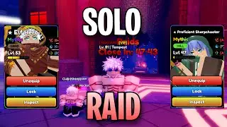 How To Solo Raid Using Elf Hero And Sharpshooter Anime Defenders