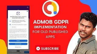 How to Fix Admob GDPR issue Step By Step | Admob GDPR  Message Android Implementation