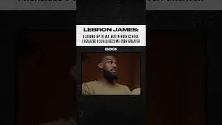 The moment LeBron James realized he could be the first LeBron instead of the second Jordan.⁠