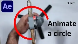 Animate a circle After Effects