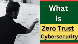 What is zero trust in cybersecurity?