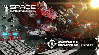 Space Engineers update Warfare II Обзор на Русском