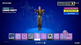 Lunar Party Emote - Fortnite Chapter 4 Season 1 Battle Pass Emote
