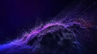Abstract Particles | Purple Motion Graphics | background video | non copyright |