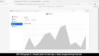 #97 SVG graph 2 | Simple point of sale app in php & javascript | Quick programming tutorial