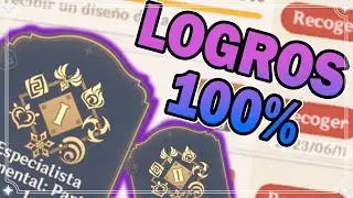 LOGROS de REACCIONES al 100%!! *TEMPORAL* Genshin Impact