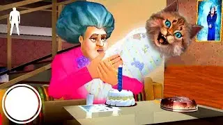 ДЕНЬ РОЖДЕНИЕ МИСС ТИ Злая Учительница Scary Teacher 3D ДЕЛАЮ КОНЦОВКУ против Miss T