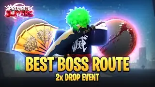 (CODE) 2X DROP EVENT BEST BOSS ROUTE FOR GRINDING & MYTHICS UPDATE 1.5 (Project Slayers)