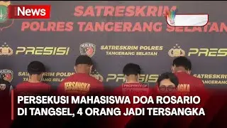 Persekusi Mahasiswa saat Doa Rosario di Tangsel, 4 orang Jadi Tersangka  - iNews Sore 08/05