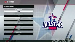 NBA 2K25 - How To Play 3 Point and Slam Dunk Contest PS4, Xbox One, Nintendo Switch