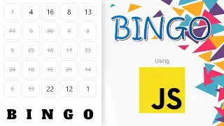 How to Create BINGO using JavaScript | Dharanz