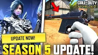 *NEW* Season 5 Update! Early Machine Pistol Season 5 Gameplay! Collaboration & more! COD Mobile