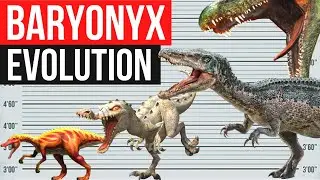 Baryonyx Evolution 2005 - 2022 | Jurassic World Dominion, Jurassic Evolution