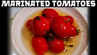 Soviet Food. Marinated Tomatoes Kherson Style 