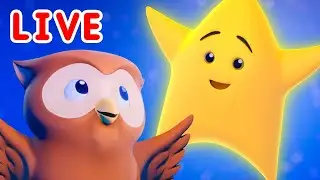 🔴  Super Simple Songs Bedtime Livestream 🌟🦉💤 | Kids Nap Songs | Super Simple Songs