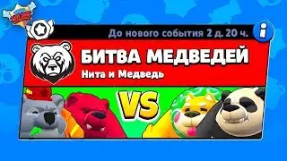 БИТВА МЕДВЕДЕЙ! НОВЫЙ МИНИ РЕЖИМ В БРАВЛ СТАРС! РОБЗИ ПРОТИВ ПОЗЗИ BRAWL STARS (КОНЦЕПТ)