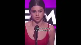 Ariana Grande's Reaction To Selena's Speech 