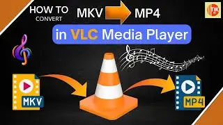 How to convert MKV to MP4 in VLC Media player | Free 🎧