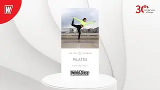 PILATES с Марией Ивановой | 30 января 2024 | Онлайн-тренировки World Class