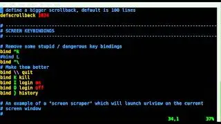 Change SHELL and Remove MSG at Screen startup - BASH - Linux