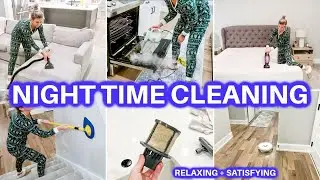 🌙NIGHT TIME DEEP CLEAN WITH ME | AFTER DARK SPEED CLEANING MOTIVATION | HOMEMAKER | JAMIE'S JOURNEY