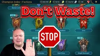 🚨These Are the Worst!  Don't Waste Your Resources!  Raid: Shadow Legends