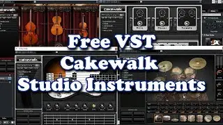 Free VST - Cakewalk Studio Instruments (2019)