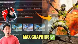 Apex Legends Mobile Unlock Max Graphics 60 FPS🔥Gameplay